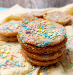 Funfetti cookie by The Cookie Jar Orlando LLC