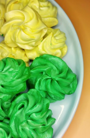 Lime and lemon meringues by The Cookie Jar Orlando LLC