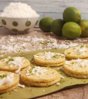 Coconut lime cookies by The Cookie Jar Orlando LLC