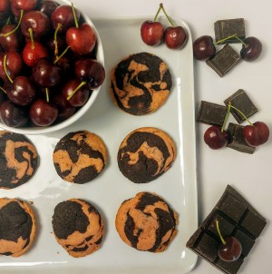 Cherry and chocolate cookies by The Cookie Jar Orlando LLC