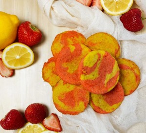 Strawberry lemonade cookie by The Cookie Jar Orlando LLC