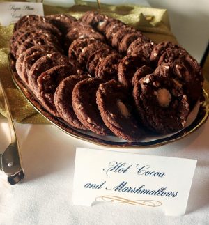 Rich chocolate cookies with gooey marshmallows, perfect for Christmas parties and holiday dessert tables in Orlando.